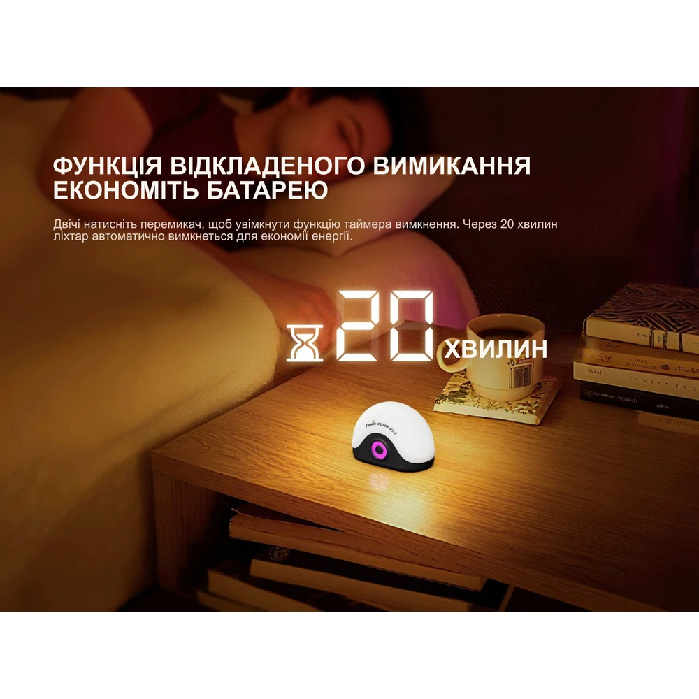 Ліхтар кемпінговий Fenix CL20R V.2.0, зелений — фото 8