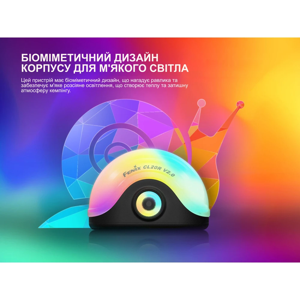 Ліхтар кемпінговий Fenix CL20R V.2.0, зелений — фото 9