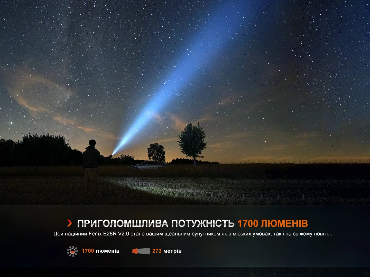 Ліхтар ручний Fenix E28R V2.0 — фото 7