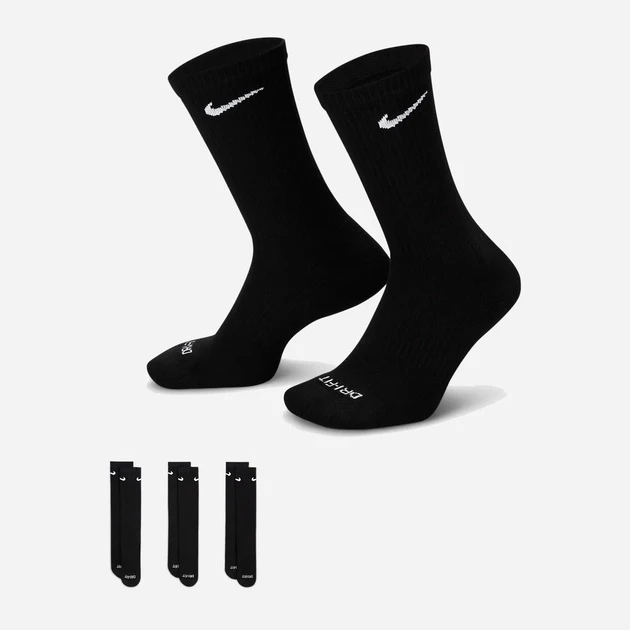Шкарпетки Nike Nike Evry Plus Cush Crew (SX6888-010) — фото 3