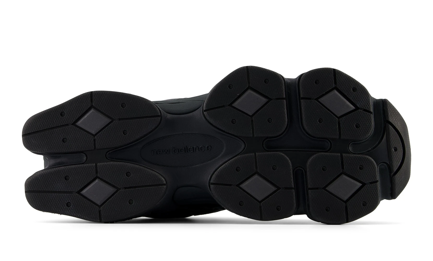 Кросівки чоловічі New Balance 9060 'Triple Black Leather' — фото 6