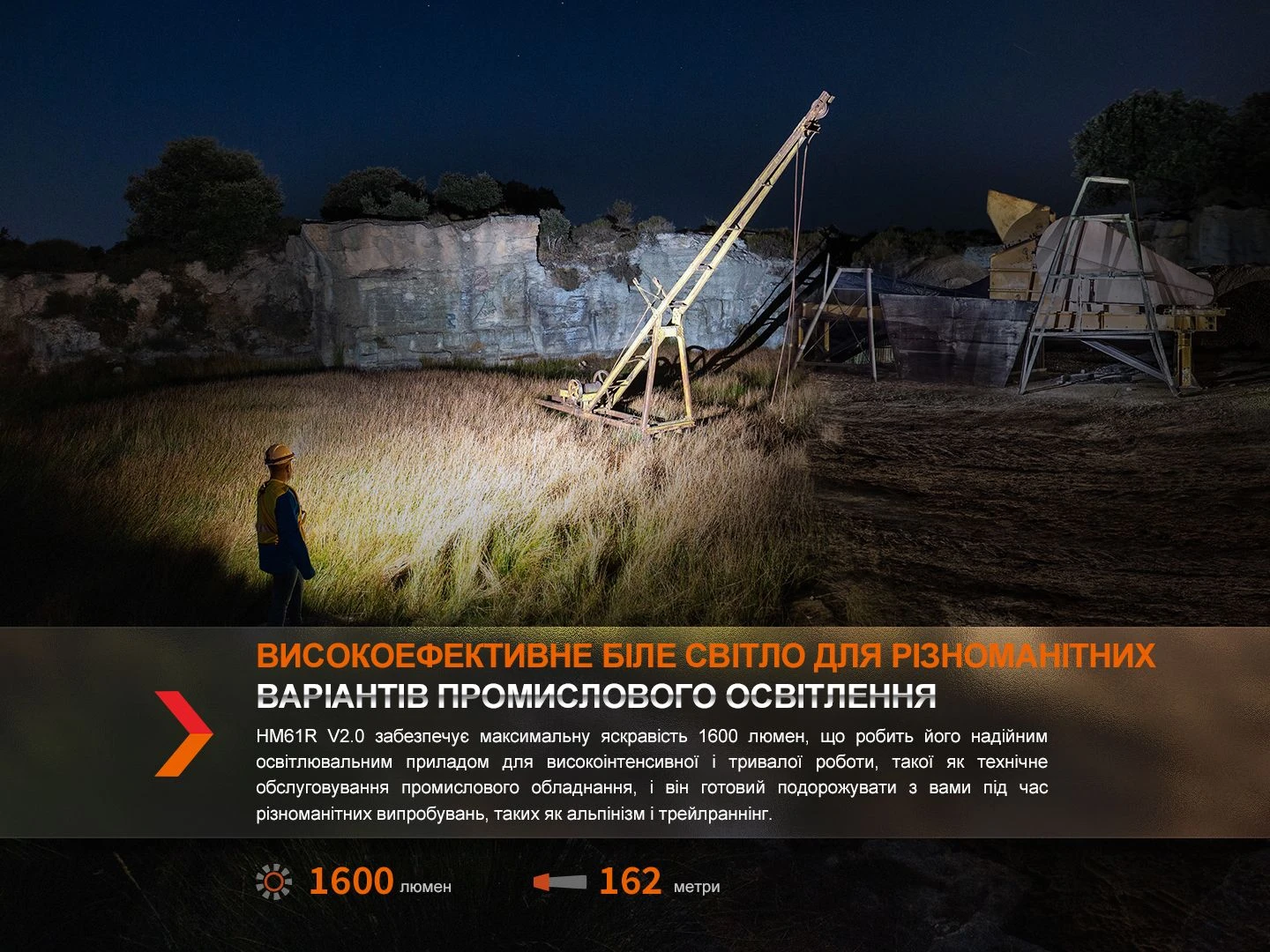 Мультиліхтар Fenix HM61R V2.0 — фото 9