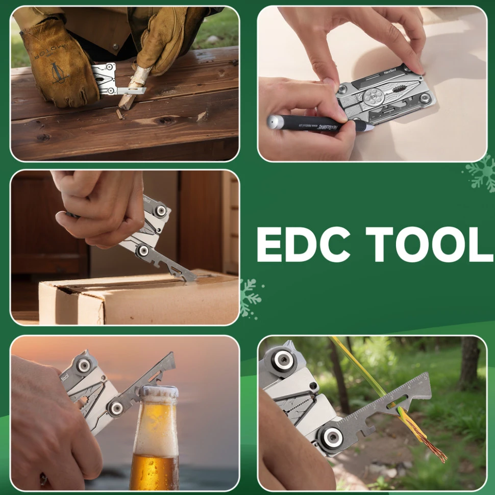 Мультитул NexTool Silver Blade EDC — фото 10
