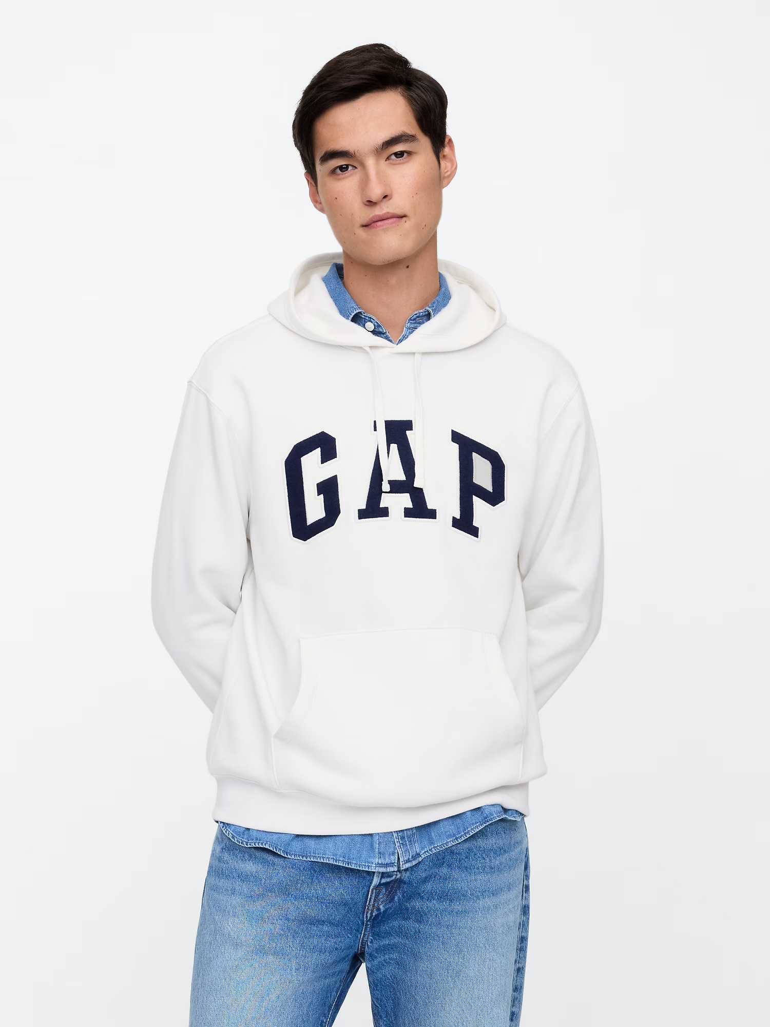 Худі GAP Hoodie White — фото 1