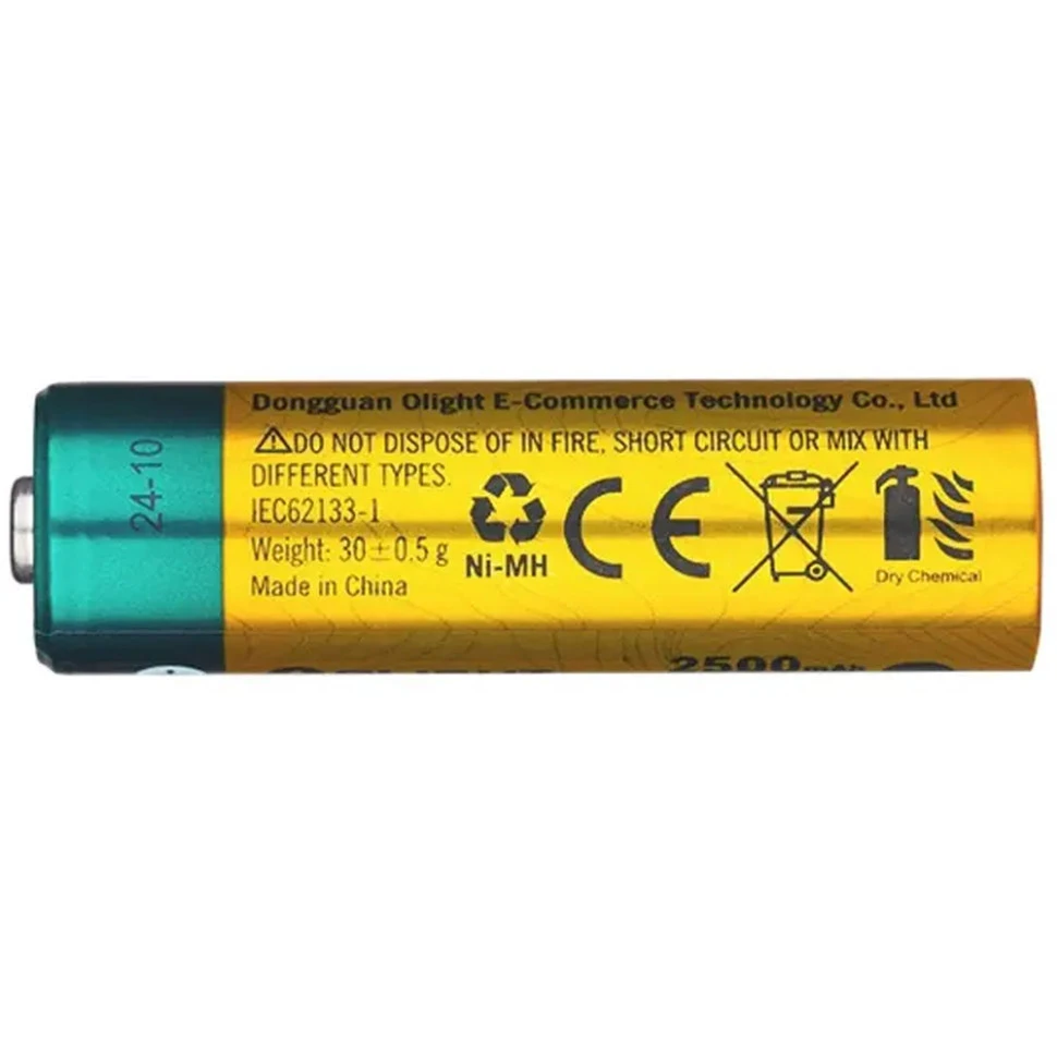 Набір акумуляторів Olight B Pro AA 2100 mAh. 8 шт — фото 5
