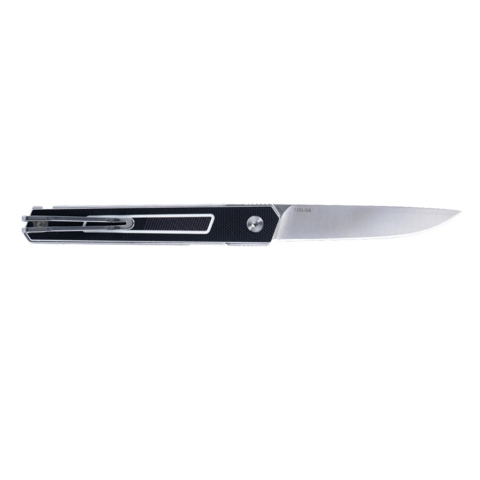 Ніж складаний туристичний SRM Swift 125L-GB (8 см) 12C27 / G10 чорний — фото 3