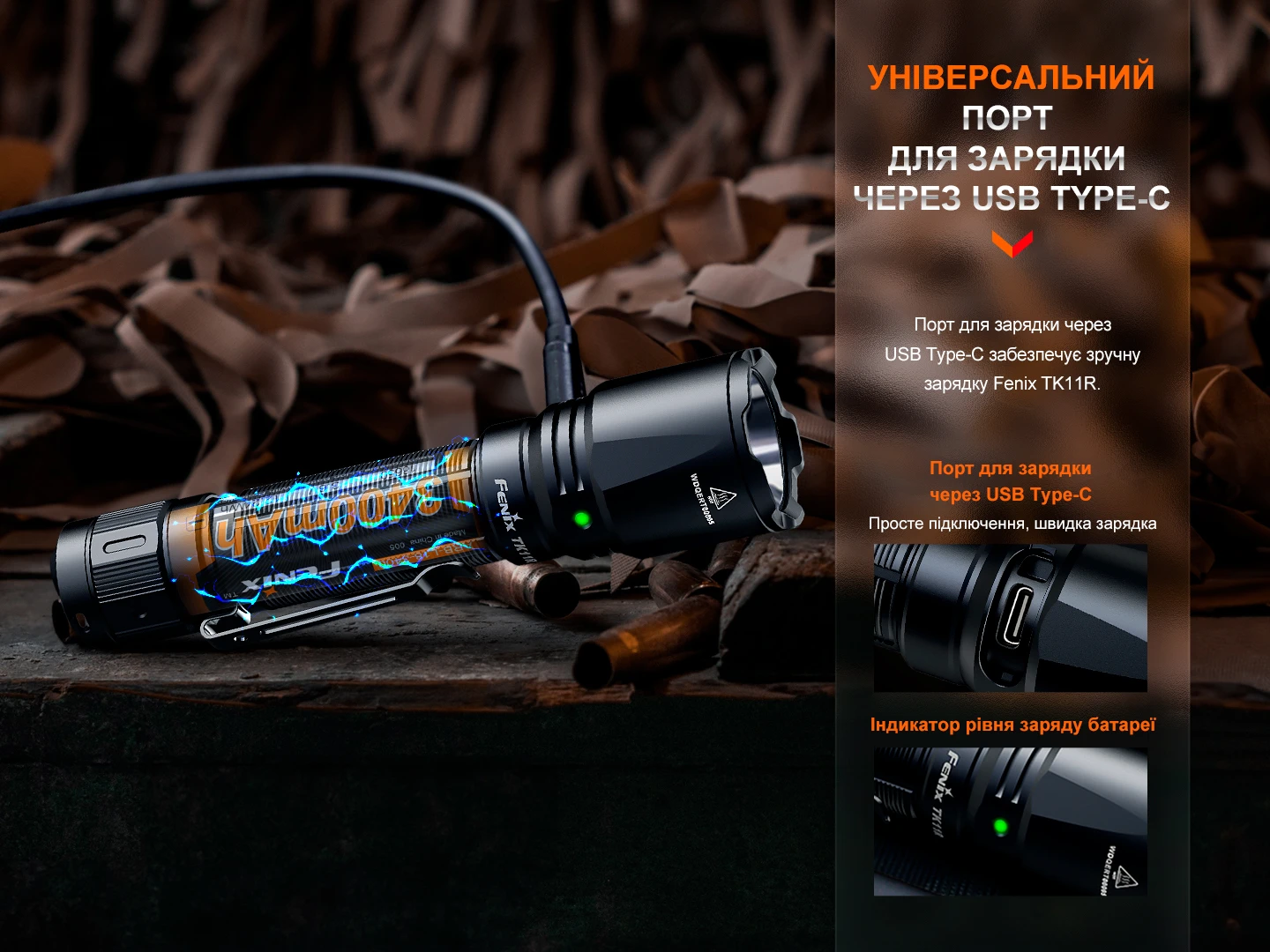 Ліхтар ручний Fenix TK11R — фото 10