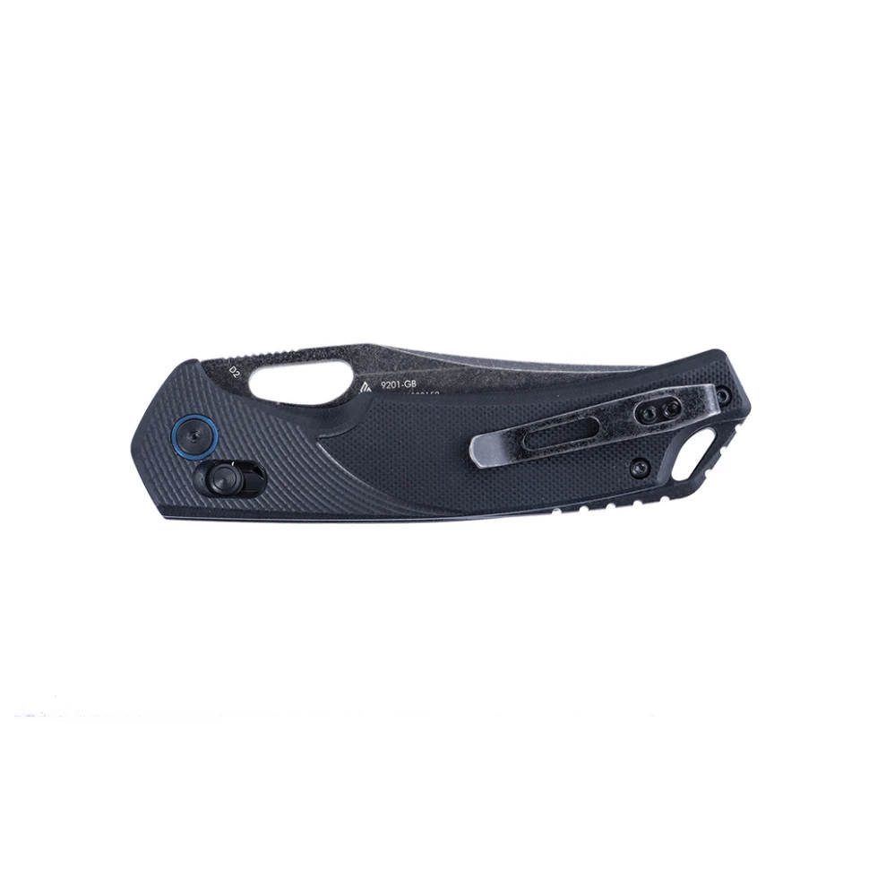 Ніж складаний туристичний SRM Retriever 9201-GB (9 см) D2 / G10 чорний — фото 4
