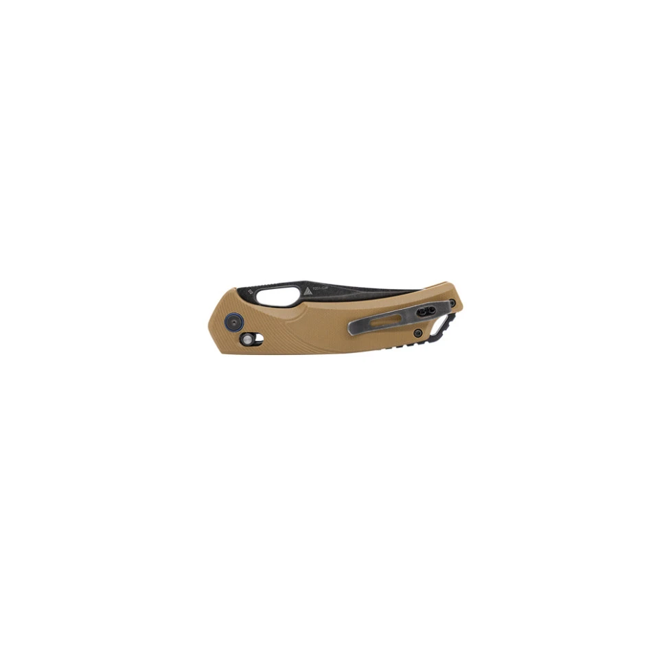Ніж складаний туристичний SRM Retriever 9201-GW (9 см) D2 / G10 коричневий — фото 4