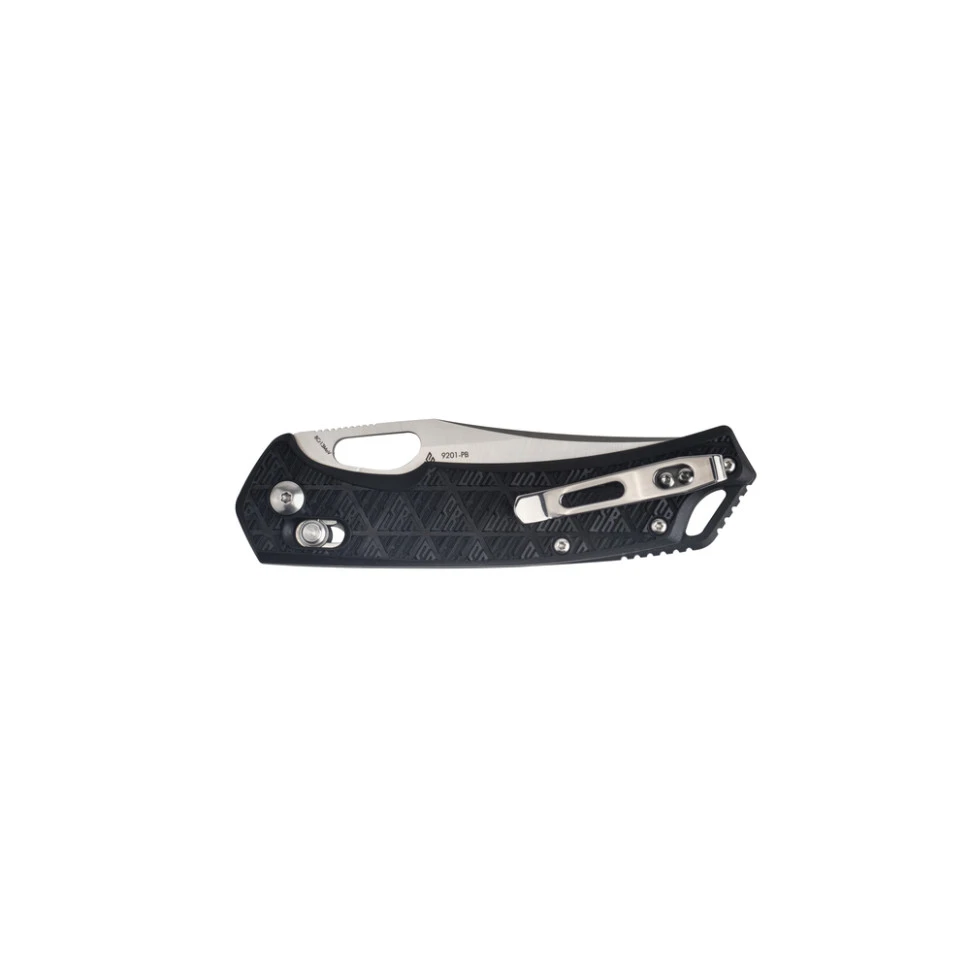 Ніж складаний туристичний SRM Retriever 9201-PB (9 см) 8Cr13MoV / FRN чорний — фото 3