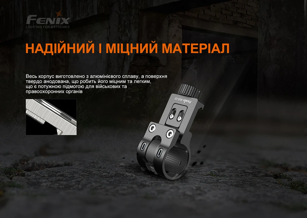 Кріплення на зброю для тактичних ліхтарів Fenix ALG-15 — фото 8