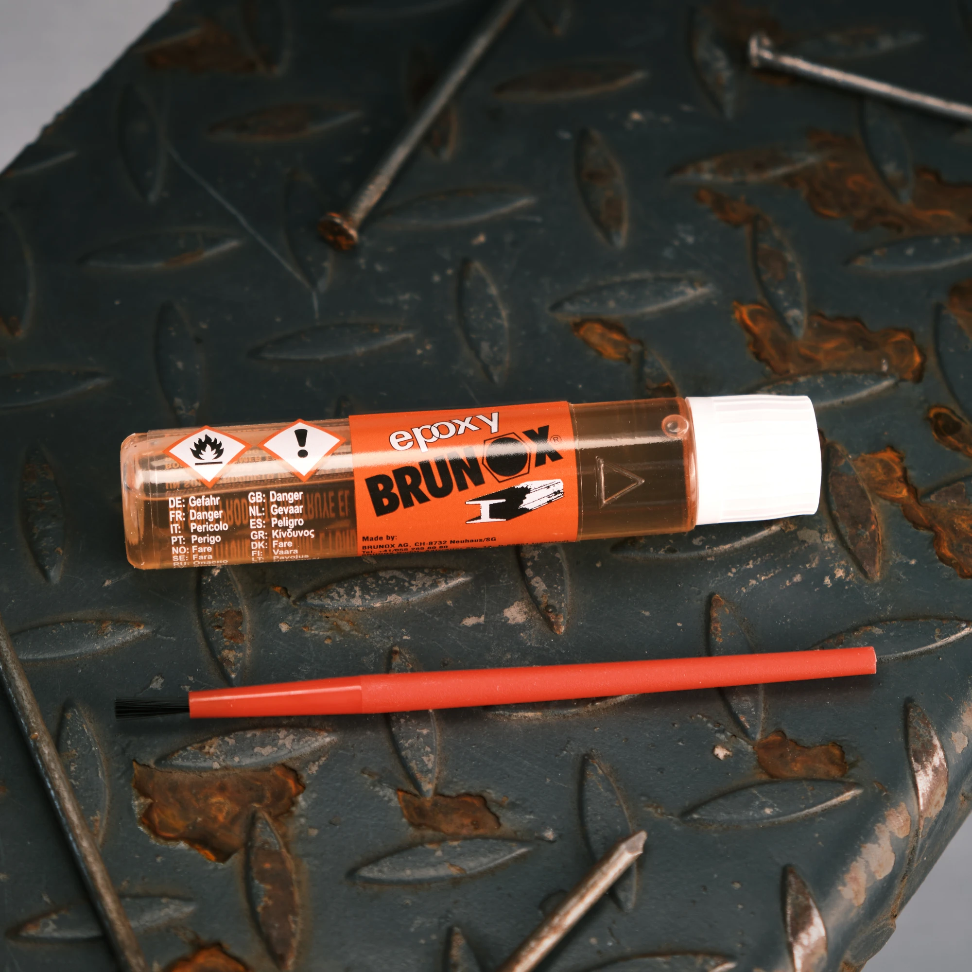 Перетворювач іржі та ґрунтовка з епоксидною смолою Brunox Epoxy 25ml — фото 4