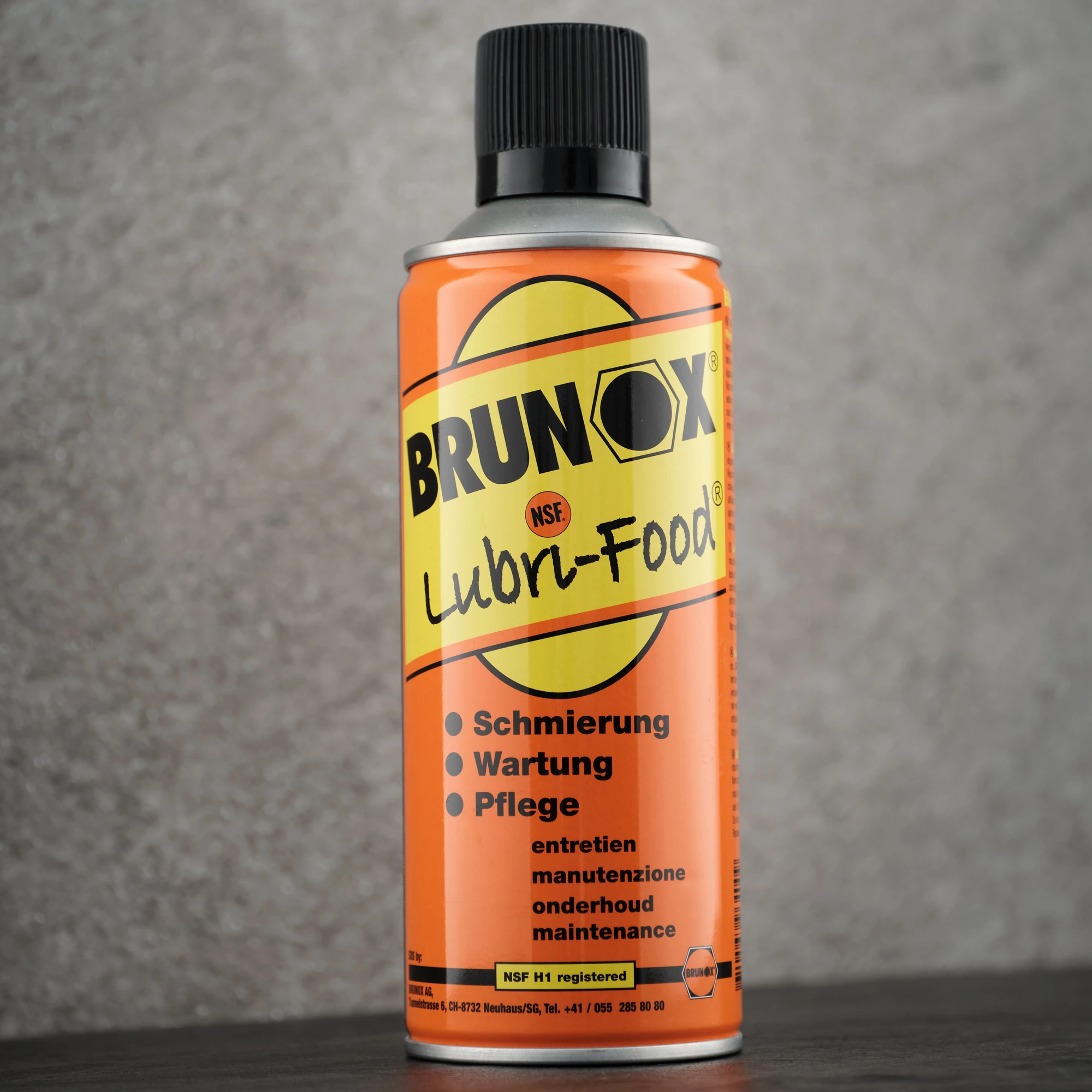 Універсальне мастило для харчового обладнання, спрей Brunox Lubri Food 400ml — фото 4