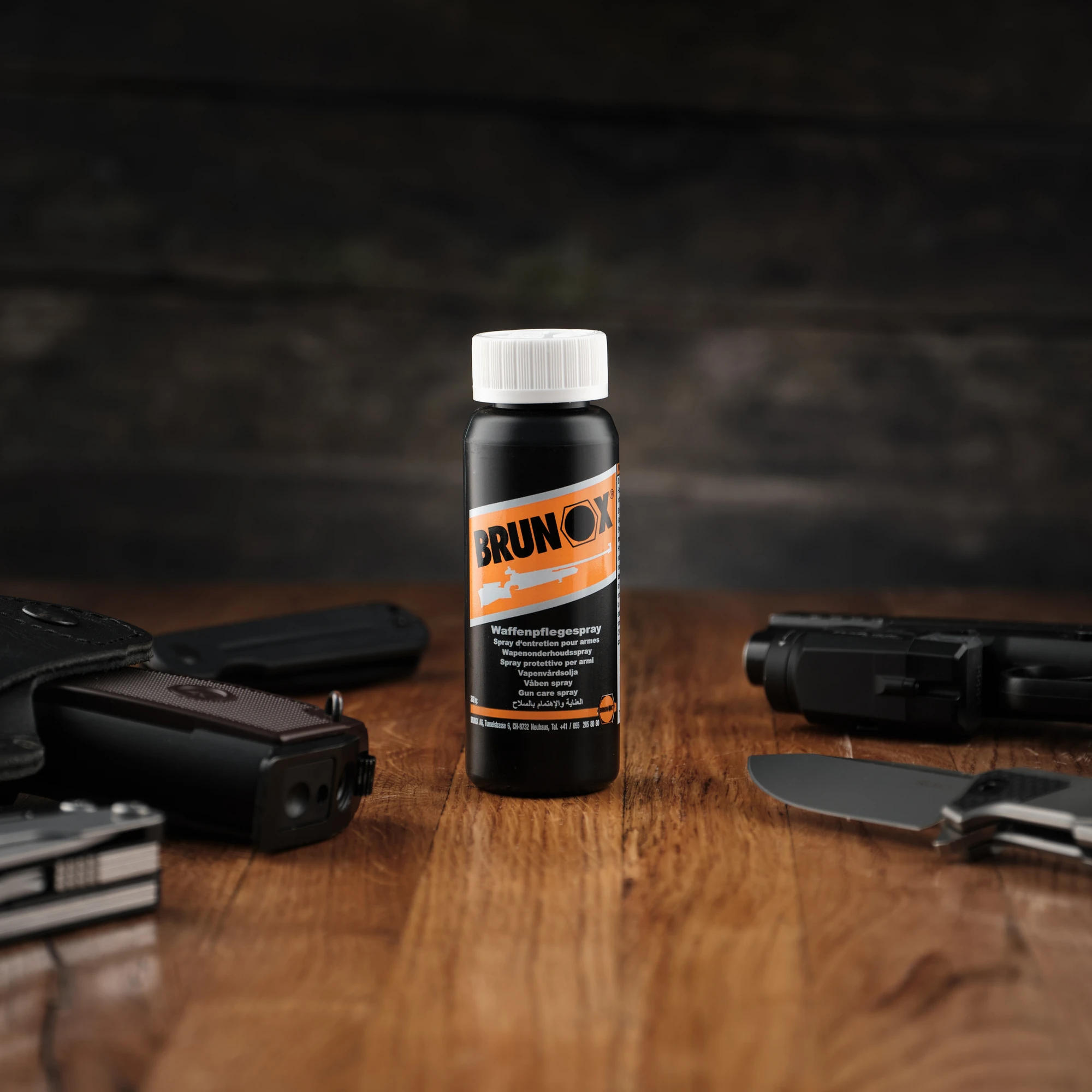 Антикорозійний захист і мастило для зброї, крапельний дозатор Brunox Gun Care 100ml — фото 3