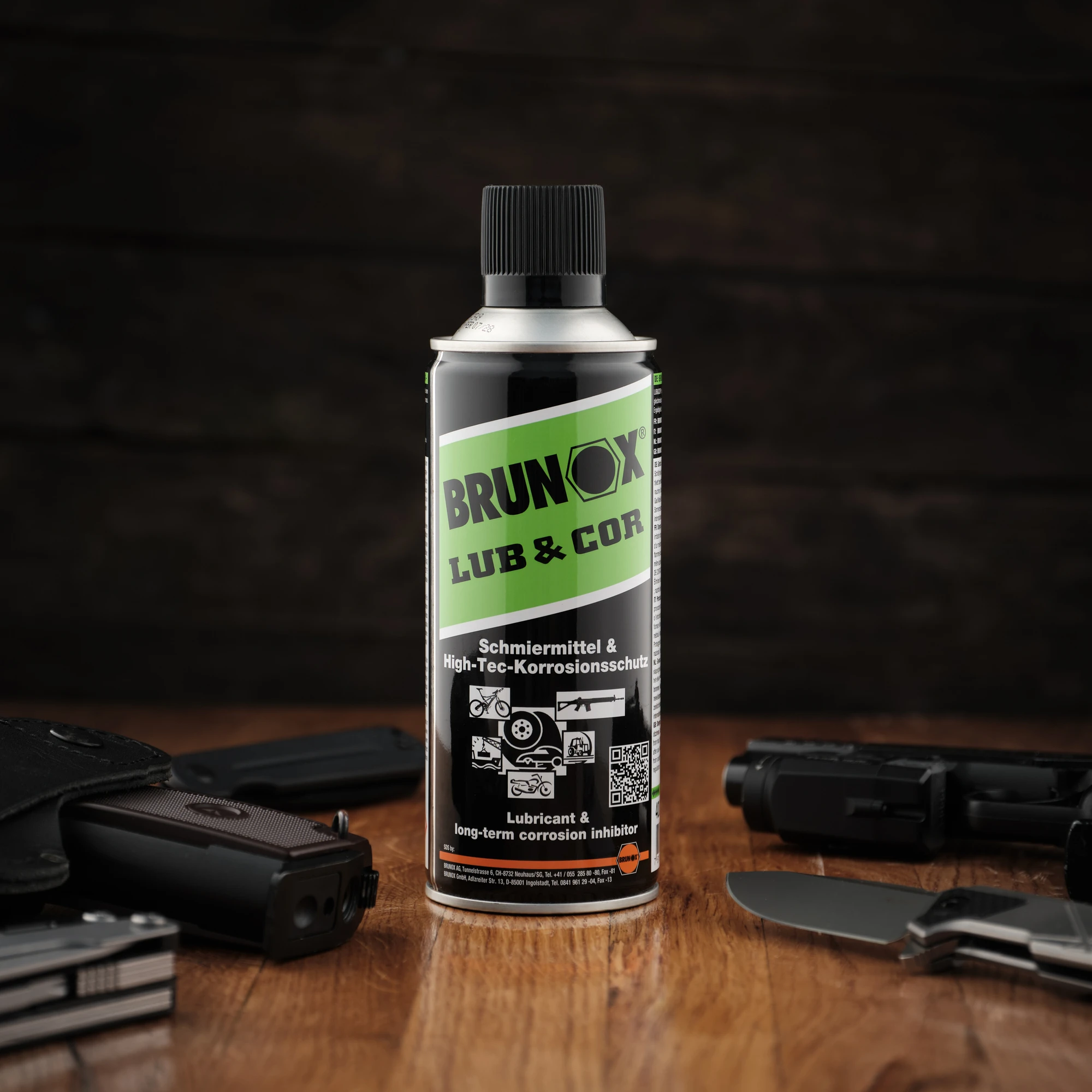 Мастило і консервація зброї, помпа Brunox Lub & Cor 400ml — фото 2