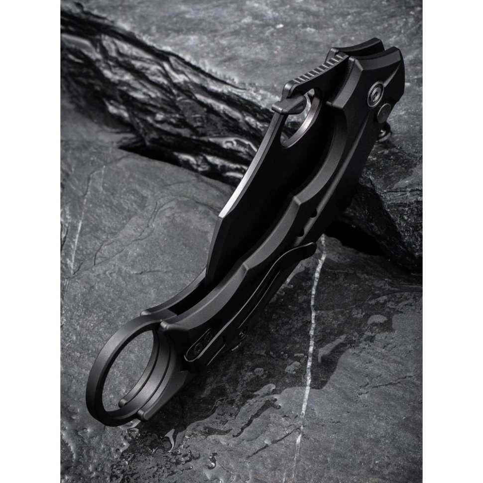 Ніж складаний кишеньковий Civivi Incisor II, (5.1 см) Nitro-V / Aluminum чорний — фото 14