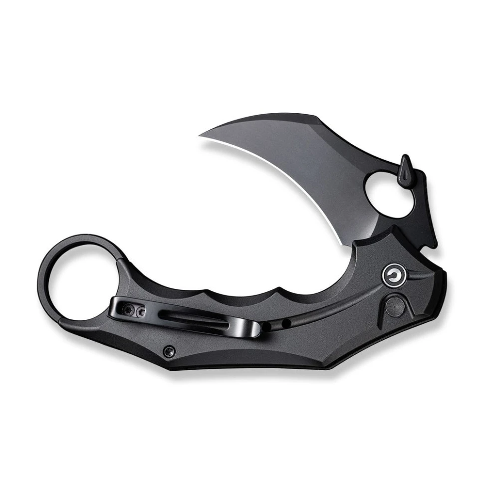 Ніж складаний кишеньковий Civivi Incisor II, (5.1 см) Nitro-V / Aluminum чорний — фото 3