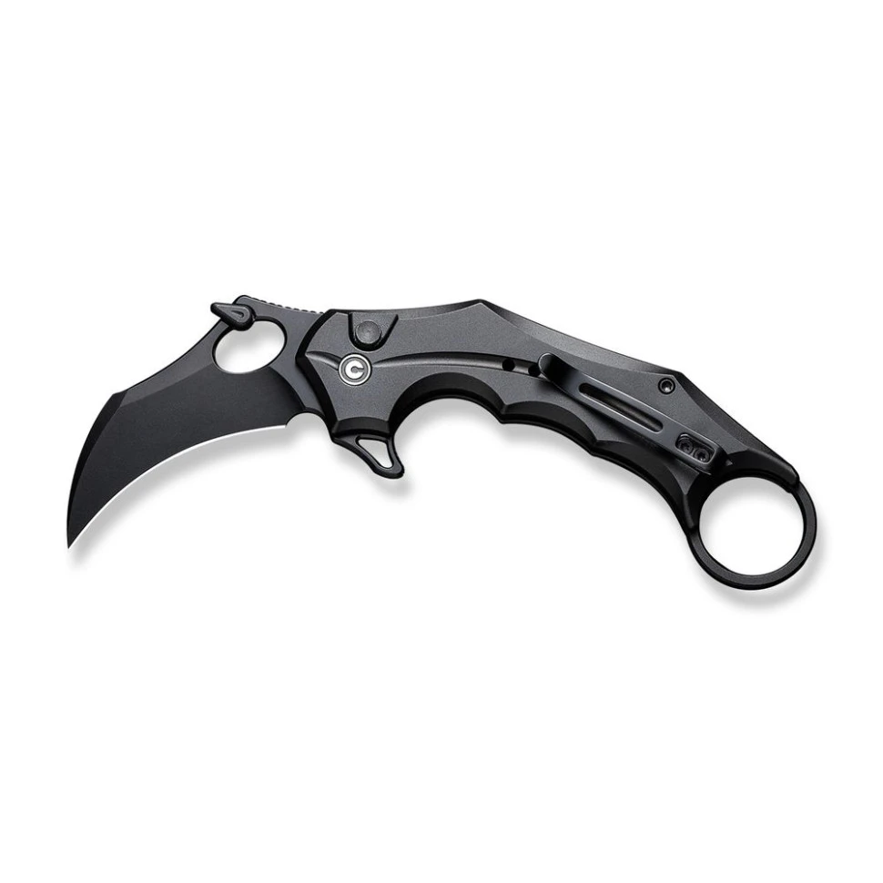 Ніж складаний кишеньковий Civivi Incisor II, (5.1 см) Nitro-V / Aluminum чорний — фото 7