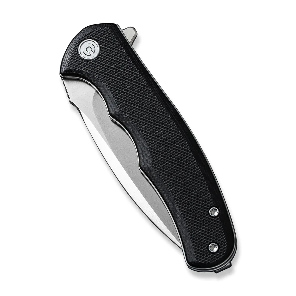 Ніж складаний кишеньковий Civivi Mini Praxis, (7.5 см) D2 / G10 чорний — фото 6