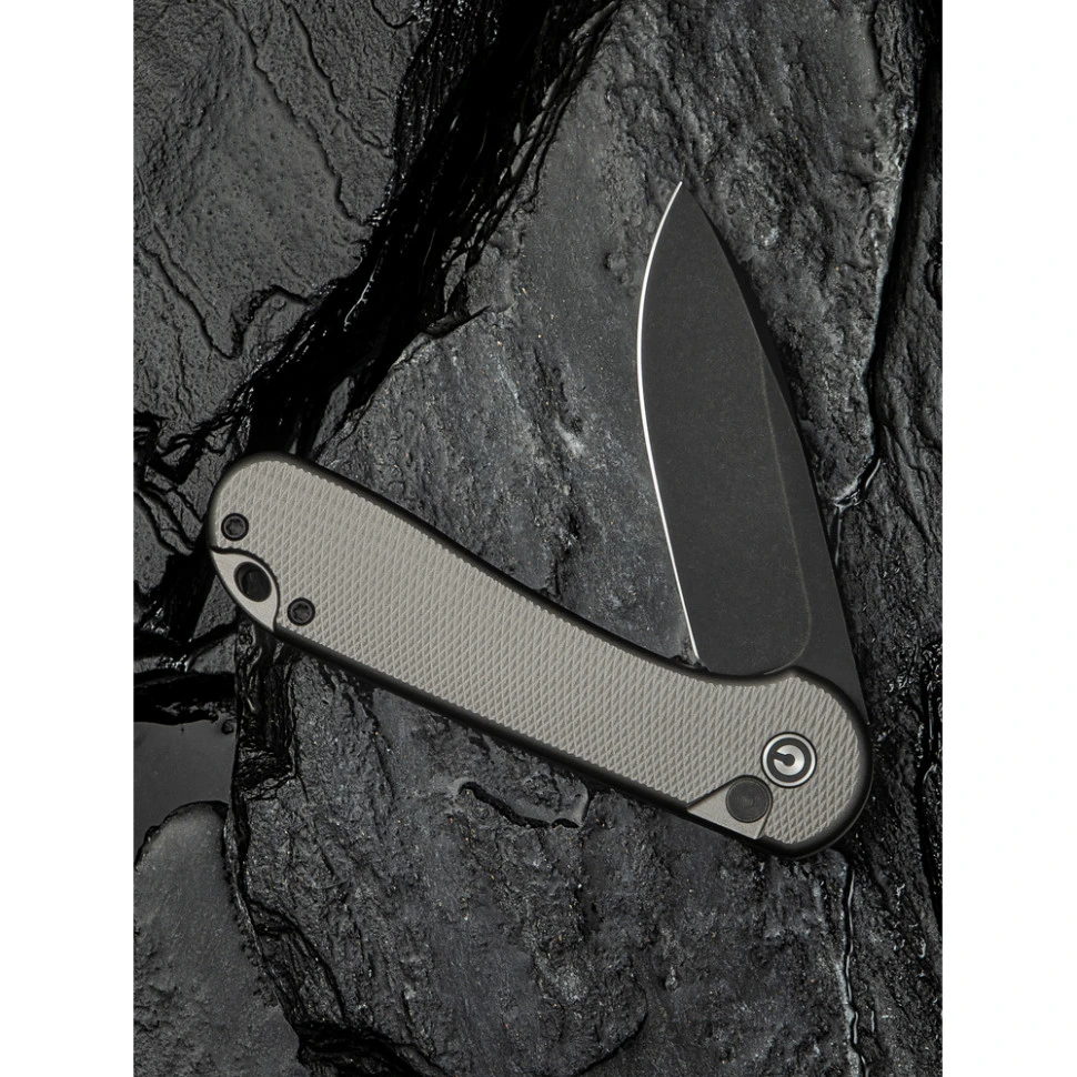 Ніж складаний кишеньковий Civivi Elementum II, (7.5 см) Nitro-V / Aluminum сірий — фото 12