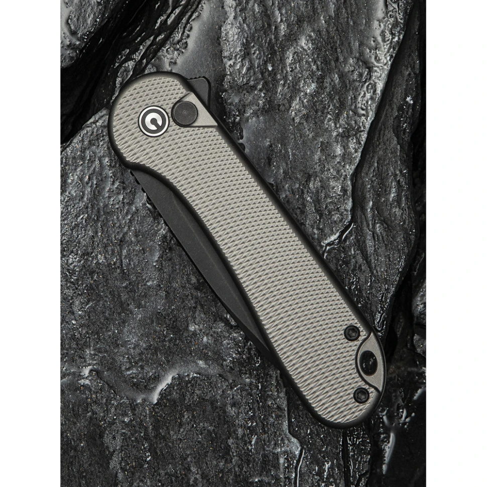 Ніж складаний кишеньковий Civivi Elementum II, (7.5 см) Nitro-V / Aluminum сірий — фото 13