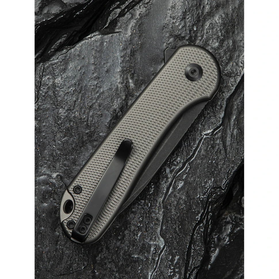 Ніж складаний кишеньковий Civivi Elementum II, (7.5 см) Nitro-V / Aluminum сірий — фото 14