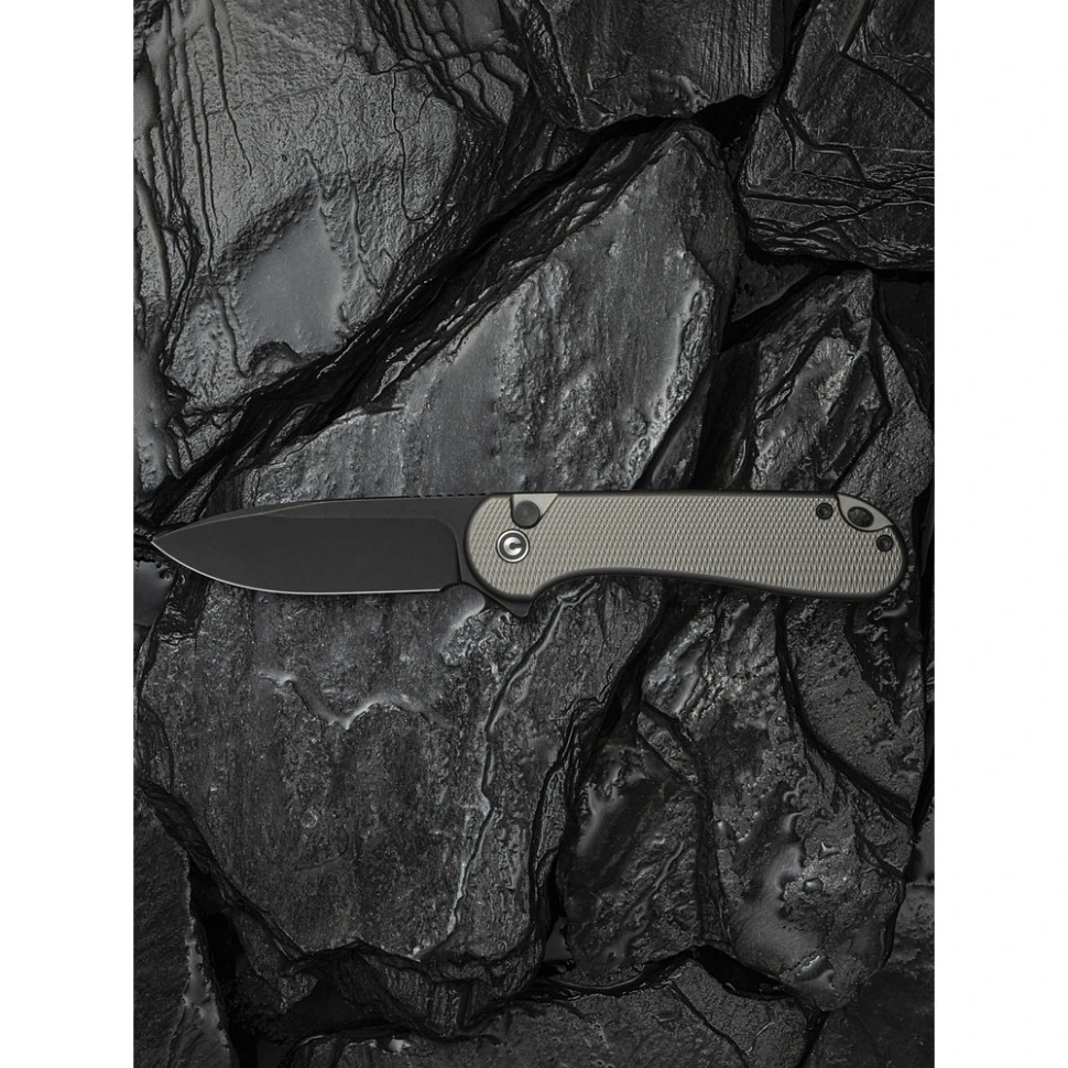 Ніж складаний кишеньковий Civivi Elementum II, (7.5 см) Nitro-V / Aluminum сірий — фото 17