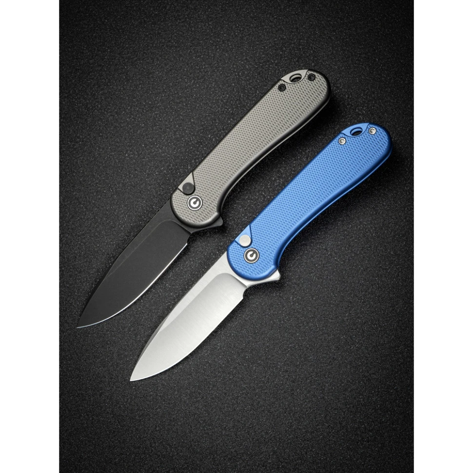 Ніж складаний кишеньковий Civivi Elementum II, (7.5 см) Nitro-V / Aluminum сірий — фото 19