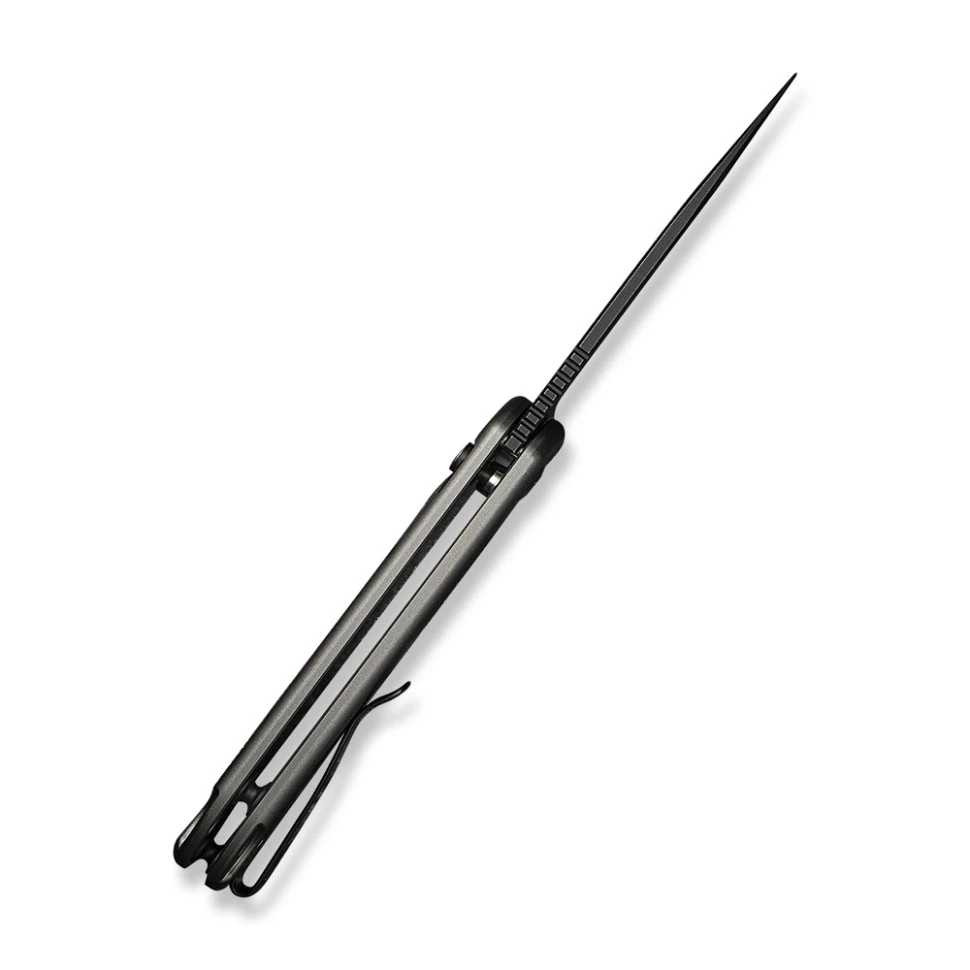 Ніж складаний кишеньковий Civivi Elementum II, (7.5 см) Nitro-V / Aluminum сірий — фото 7