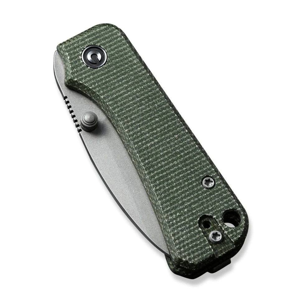 Ніж складаний кишеньковий Civivi Baby Banter, (5.9 см) Nitro-V / Micarta зелений — фото 5