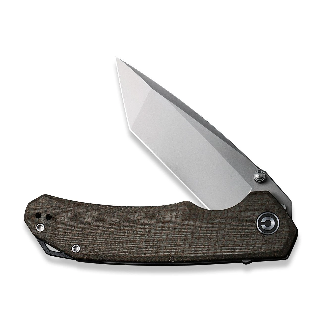 Ніж складаний туристичний Civivi Brazen, (8.8 см) D2 / Micarta зелений — фото 7