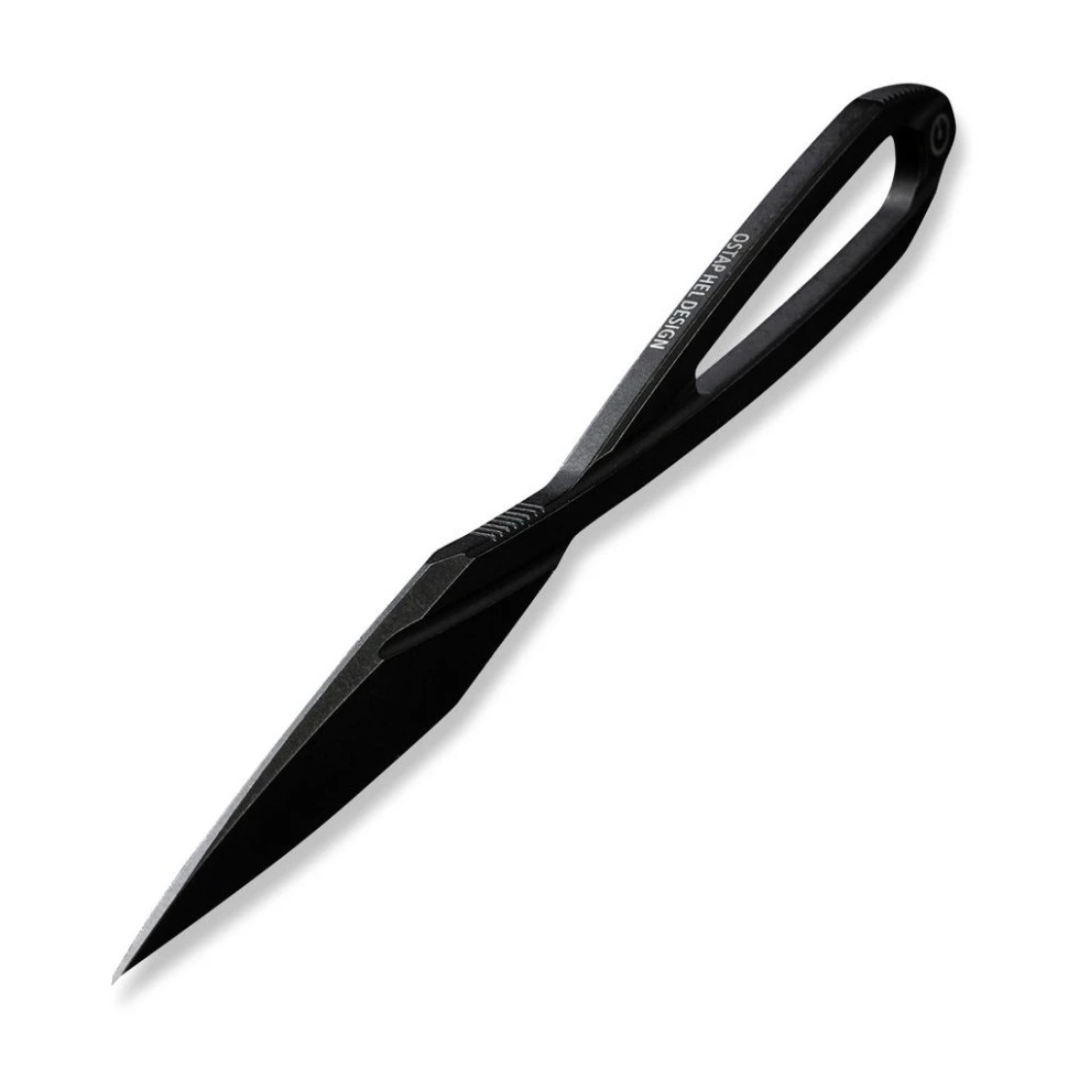 Ніж фіксований тактичний Civivi D-Art, D2 (12.5 см) чорний — фото 3