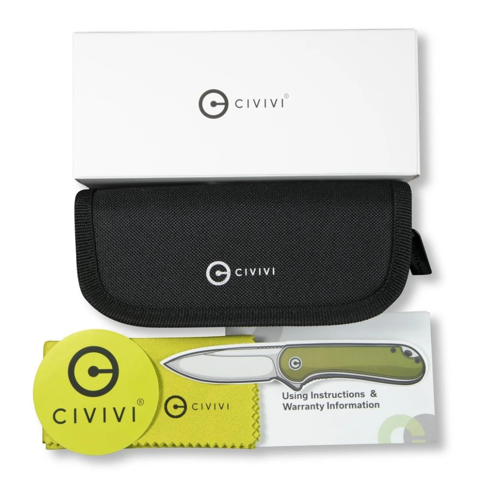 Ніж фіксований тактичний Civivi D-Art, D2 (12.5 см) чорний — фото 8