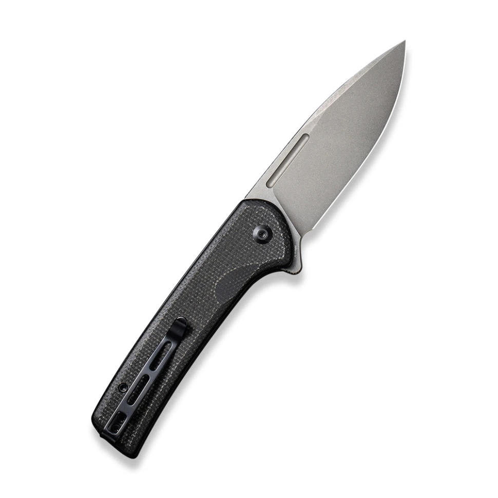 Ніж складаний туристичний Civivi Conspirator, (8.8 см) Nitro-V / Micarta чорний — фото 2
