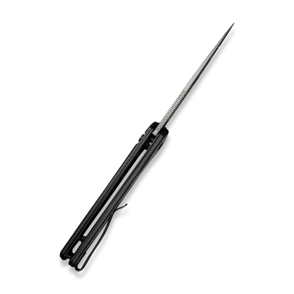 Ніж складаний туристичний Civivi Conspirator, (8.8 см) Nitro-V / Micarta чорний — фото 3