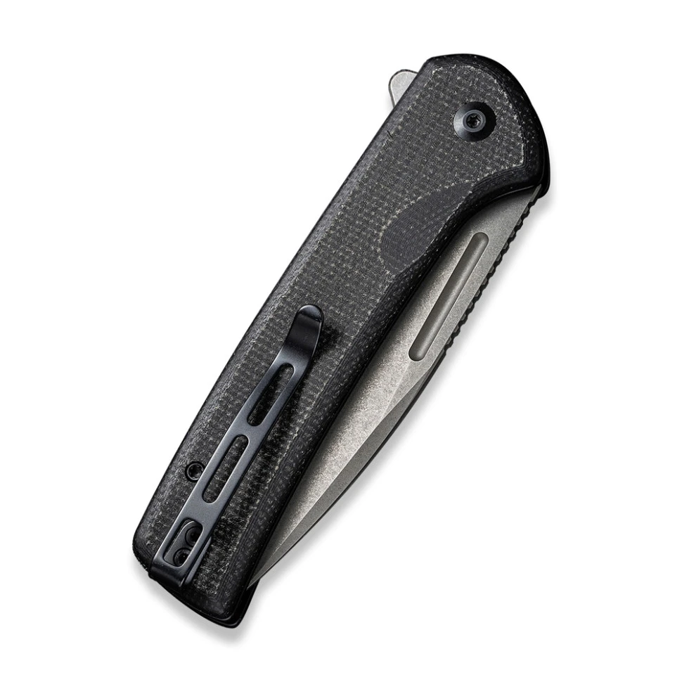 Ніж складаний туристичний Civivi Conspirator, (8.8 см) Nitro-V / Micarta чорний — фото 5