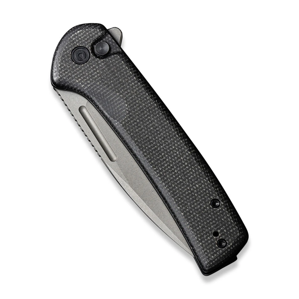 Ніж складаний туристичний Civivi Conspirator, (8.8 см) Nitro-V / Micarta чорний — фото 6