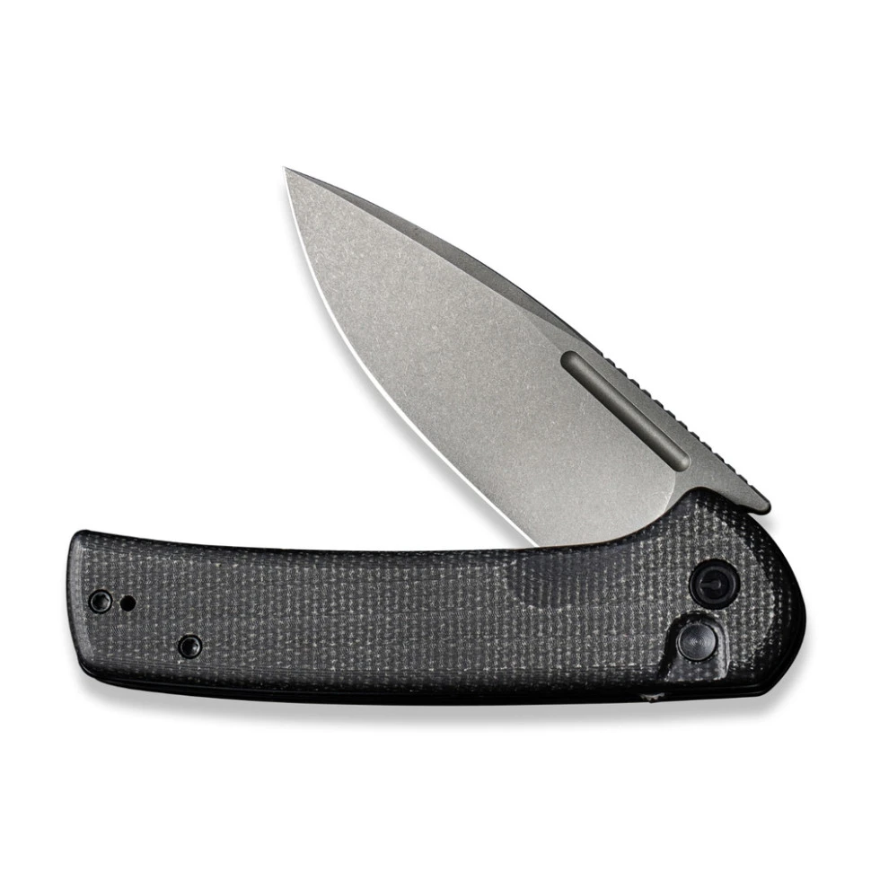 Ніж складаний туристичний Civivi Conspirator, (8.8 см) Nitro-V / Micarta чорний — фото 7