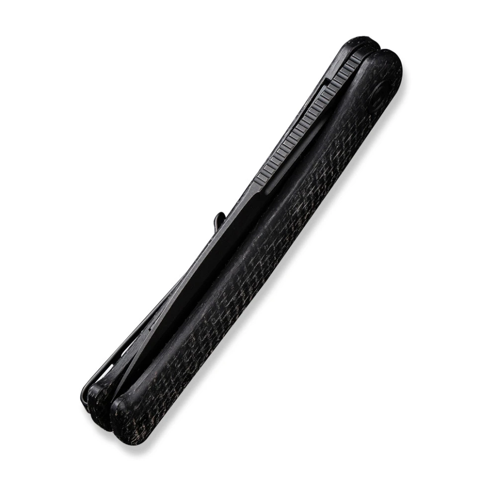 Ніж складаний туристичний Civivi Caetus Flipper, (8.8 см) Damascus / Carbon Fiber — фото 6