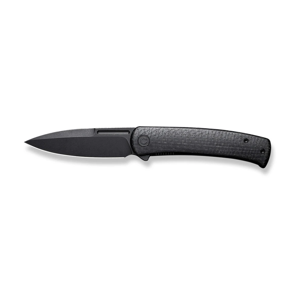 Ніж складаний туристичний Civivi Caetus Flipper, (8.8 см) Damascus / Carbon Fiber — фото 8