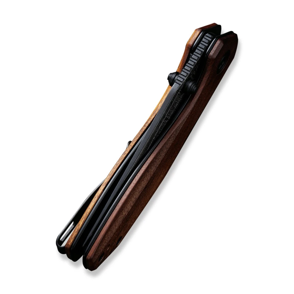 Ніж складаний кишеньковий Civivi ODD 22, (7.5 см) Damascus / Guibourtia Wood — фото 6