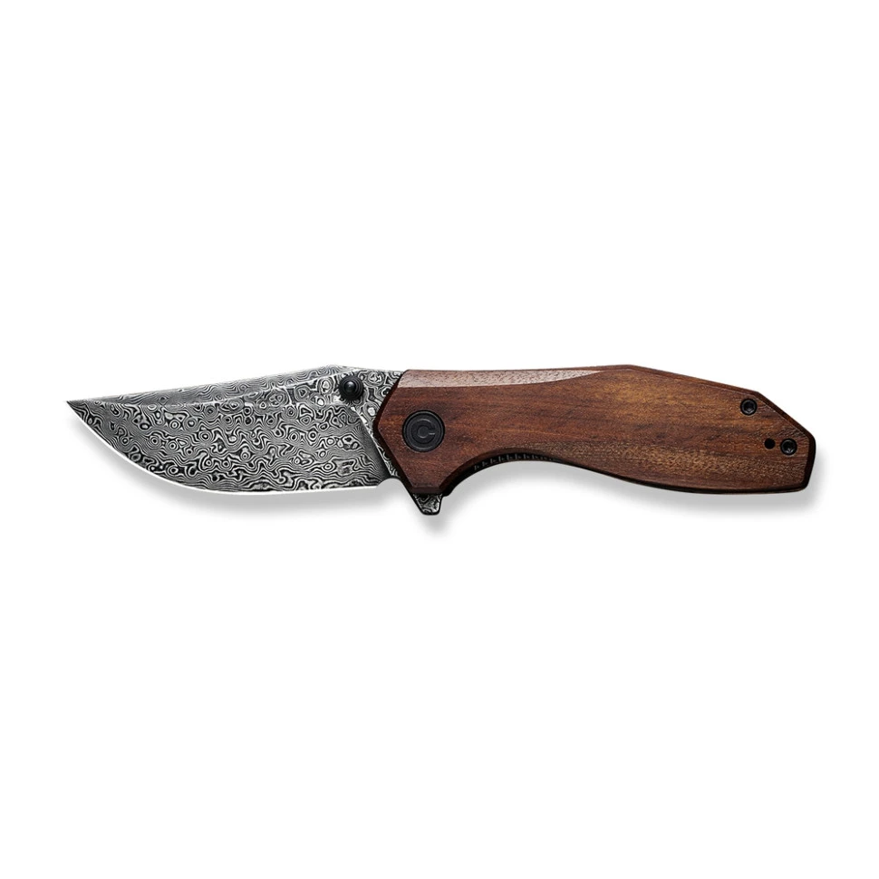 Ніж складаний кишеньковий Civivi ODD 22, (7.5 см) Damascus / Guibourtia Wood — фото 8