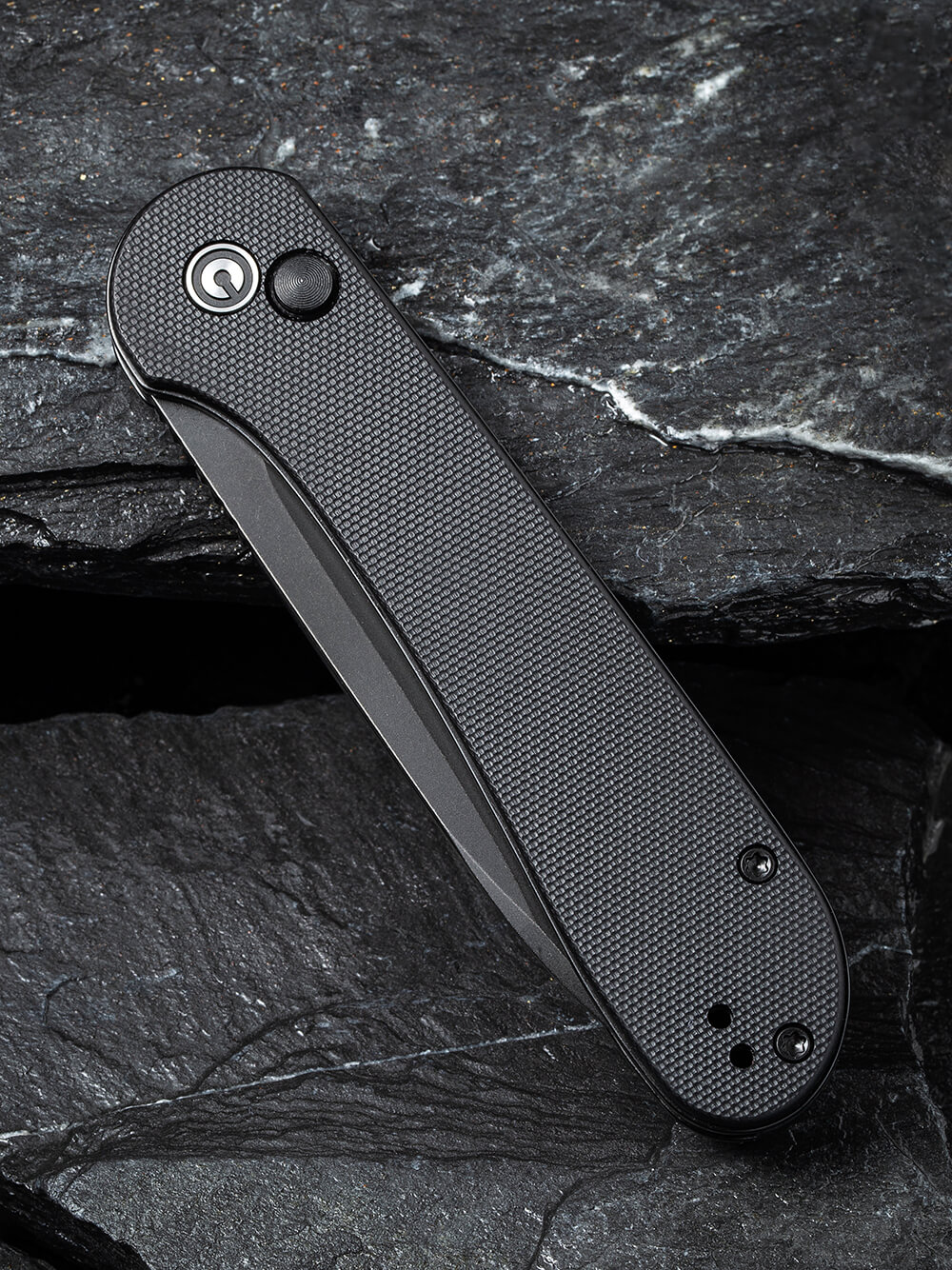 Ніж складаний туристичний Civivi Elementum Pocket, (8.9 см) 14C28N / G10 чорний — фото 5