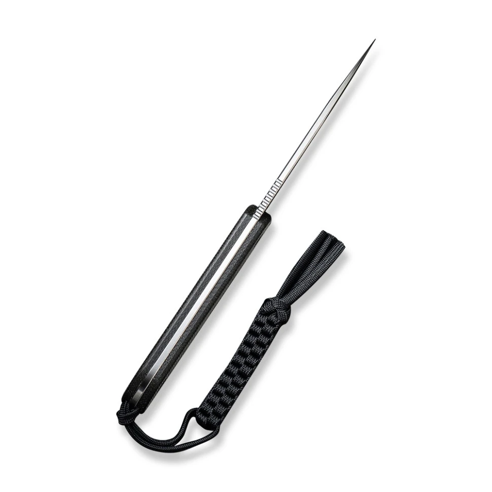 Ніж фіксований тактичний Civivi Elementum, (10.1 см) D2 / Micarta чорний — фото 3