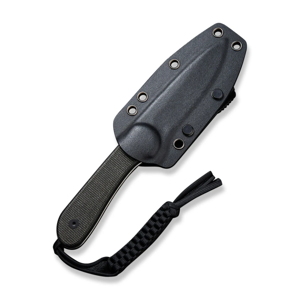 Ніж фіксований тактичний Civivi Elementum, (10.1 см) D2 / Micarta чорний — фото 6