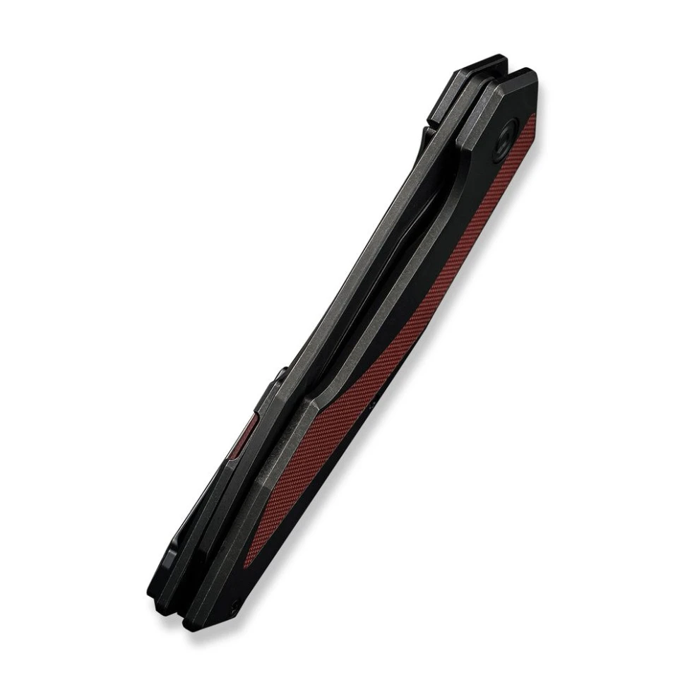 Ніж складаний туристичний Civivi Hypersonic, (9.4 см) 14C28N / Steel & G10 чорно-бордовий — фото 6