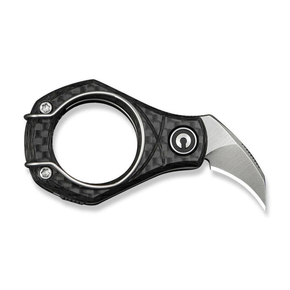 Ніж складаний кишеньковий Civivi Pyrus, (1.6 см) 14C28N / Carbon Fiber темно-сірий — фото 3