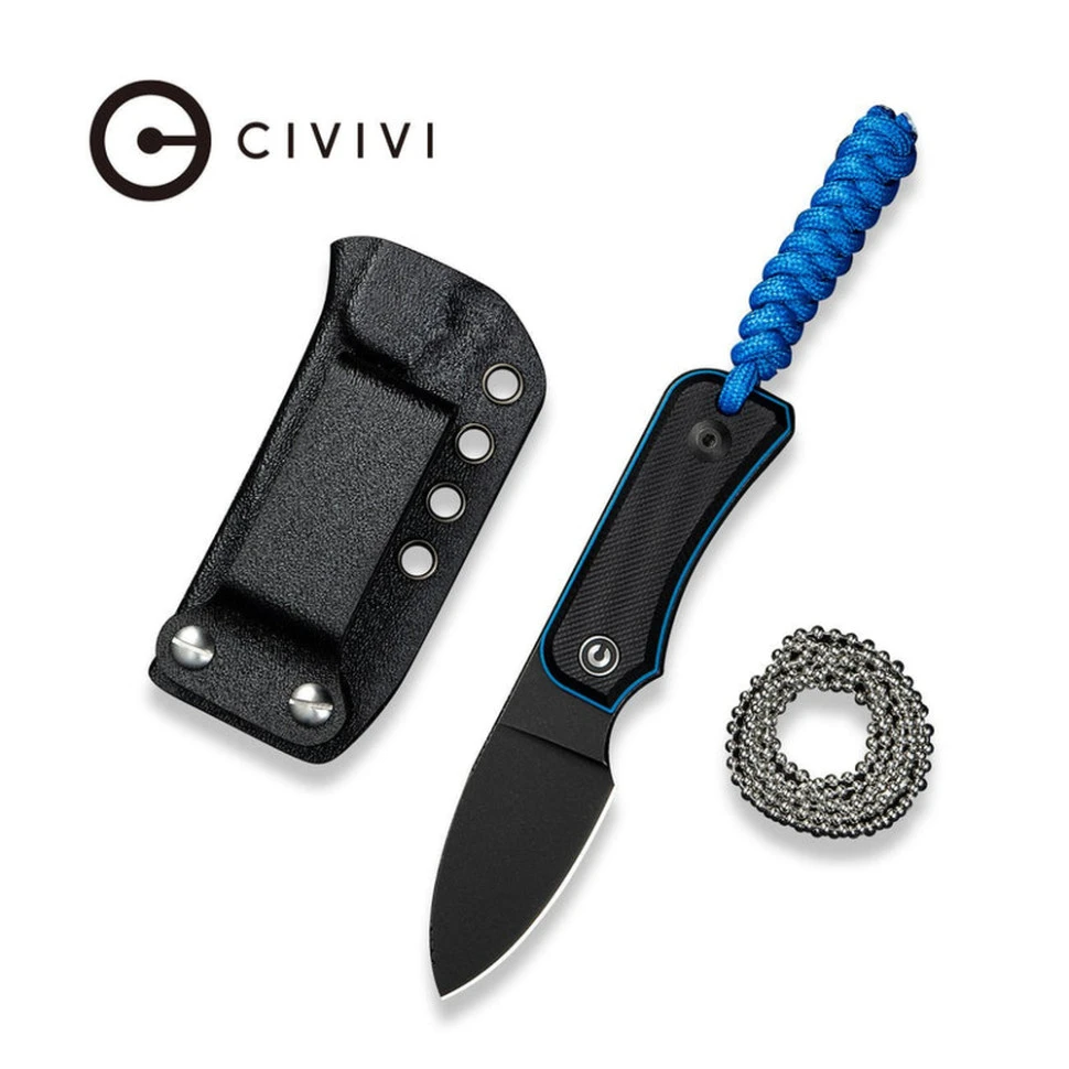 Ніж фіксований тактичний Civivi Baby Banter, (6.1 см) Nitro-V / G10 чорний — фото 9