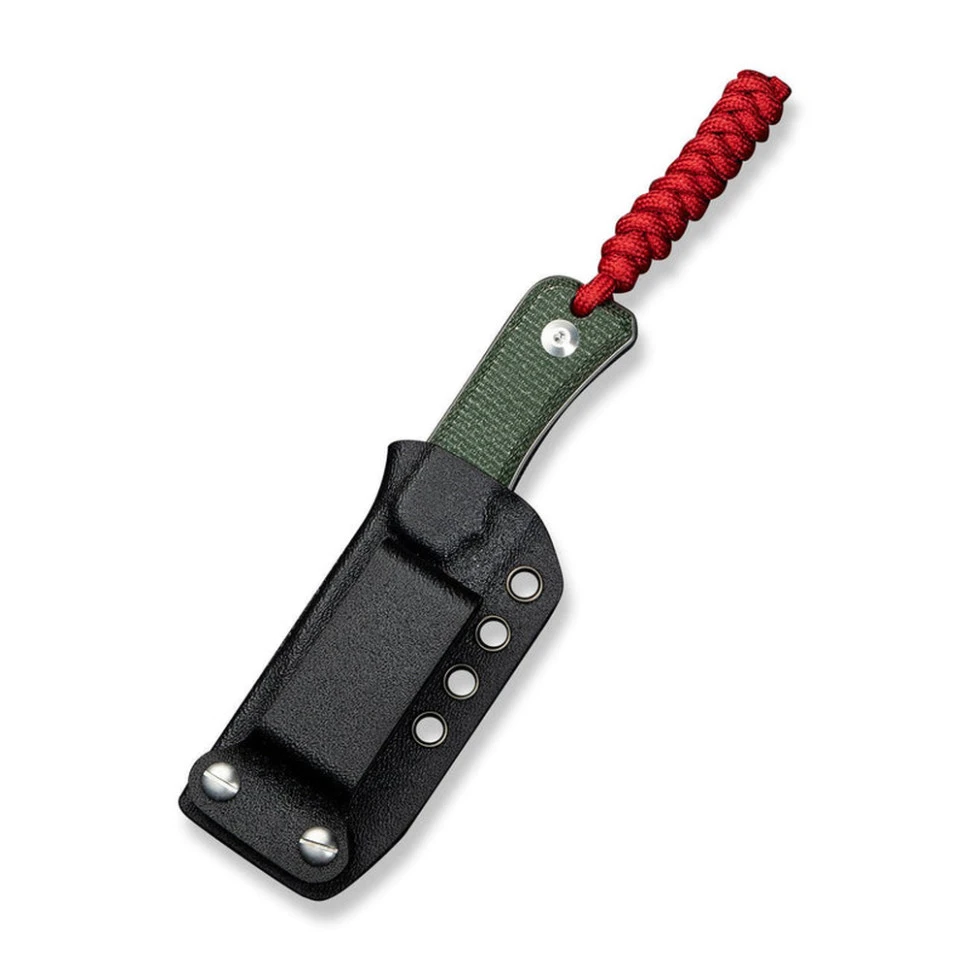 Ніж фіксований тактичний Civivi Baby Banter, (6.1 см) Nitro-V / Micarta темно-зелений — фото 6