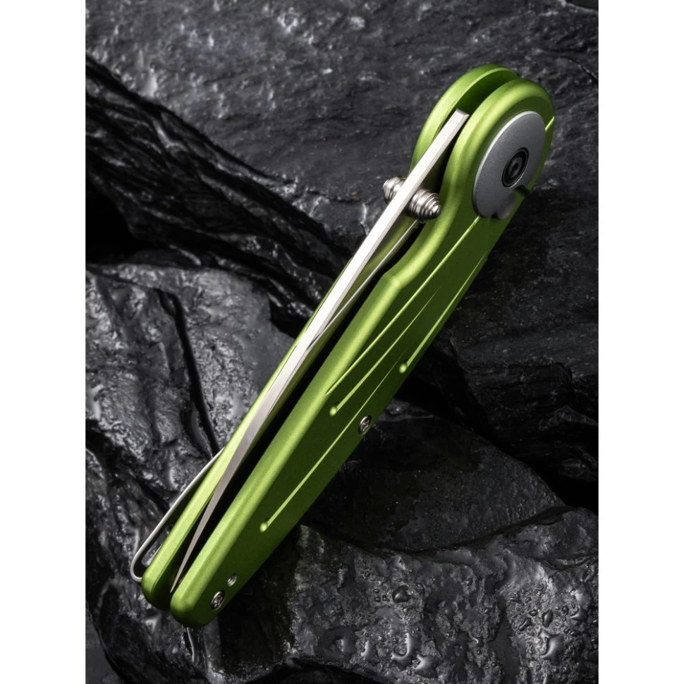 Ніж складаний туристичний Civivi Starflare, (8.4 см) Nitro-V / Aluminum зелений — фото 15